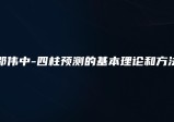 邵伟中-四柱预测的基本理论和方法-5集