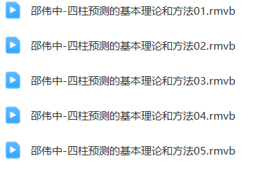 邵伟中八字3套  第6张