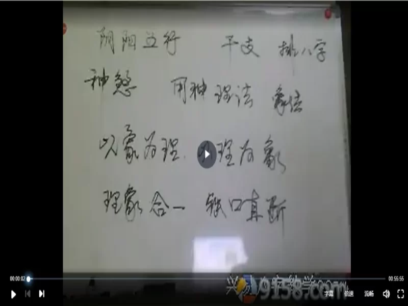 兴易老师-八字飞宫课程视频20集