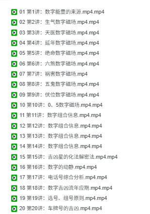 易晟数字能量学专业课程20讲  第3张