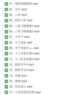 《青衫道人梅花易数》17集  第5张