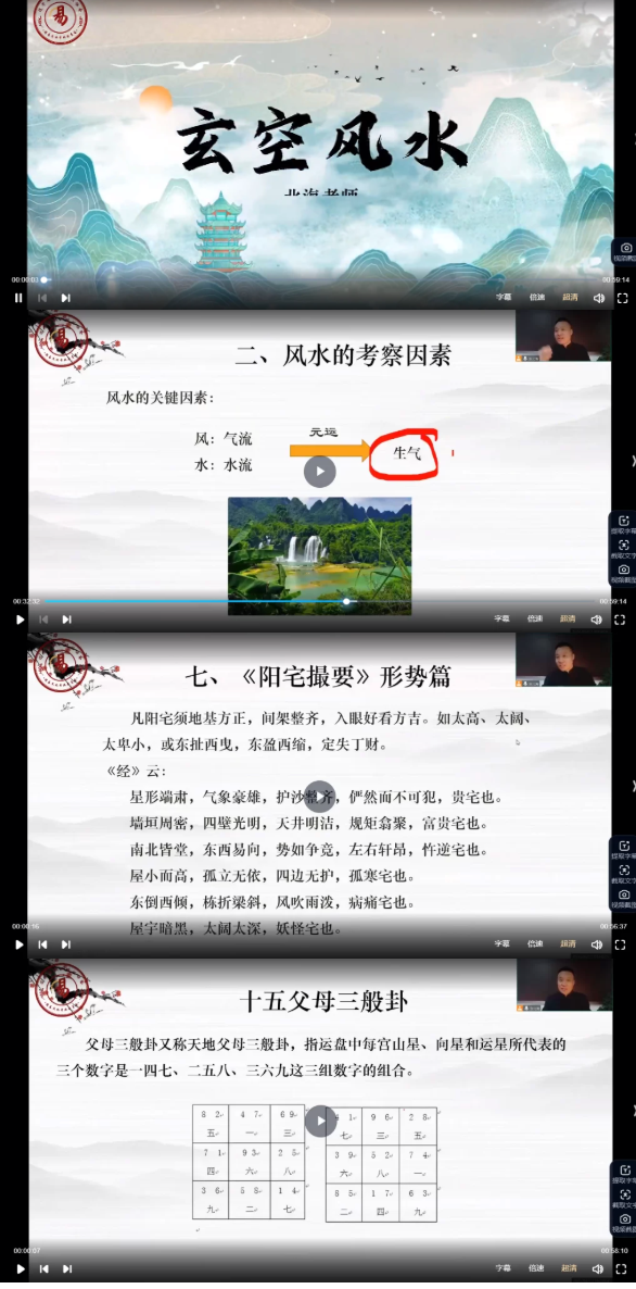 张北海《玄空风水》视频40集，每集50分钟左右  第2张