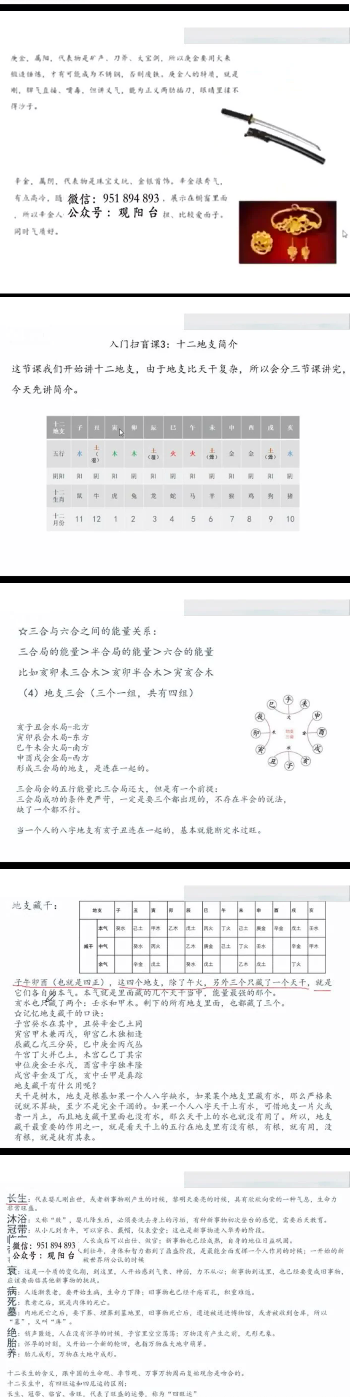 惟昕老师子平四柱八字初级课视频9集  第2张