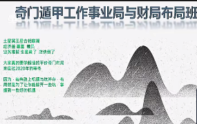 孟浩奇门遁甲工作事业局与财局理论学习班  第1张