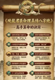 观龙君臣命理真传八字绝-高手算命的诀窍  第1张