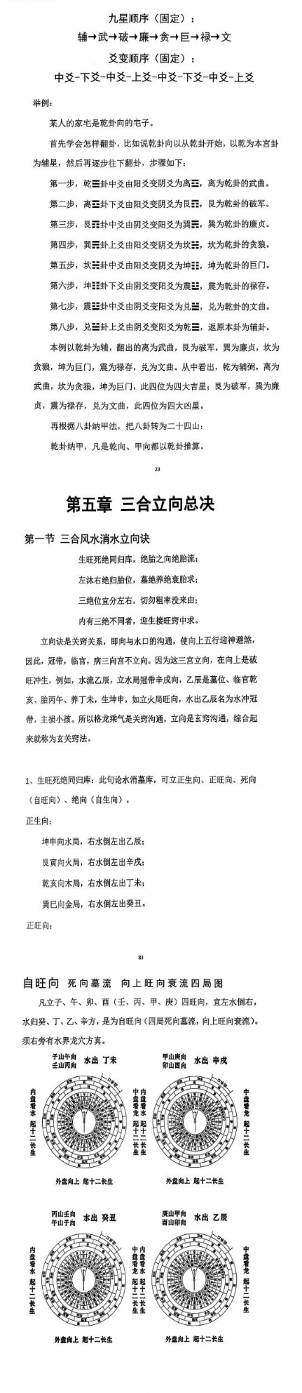 三合罗盘《三合消砂纳水立向》财慧阁.pdf  第3张