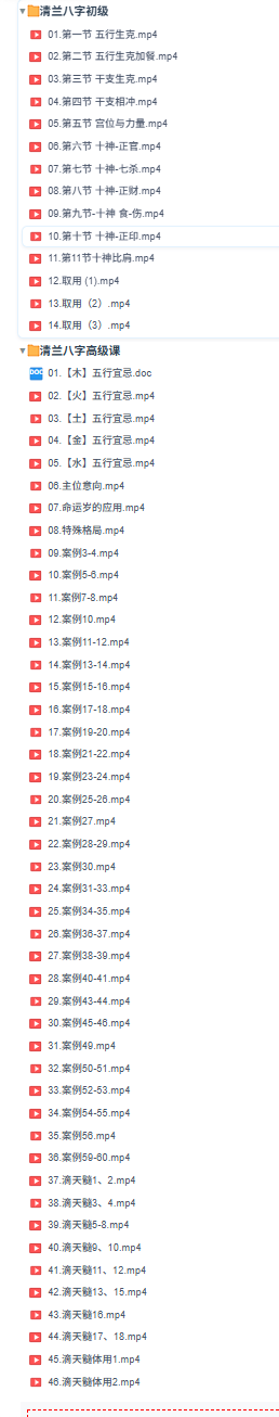 青兰初级+高级（视频60集）  第3张